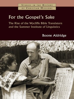 cover image of For the Gospel's Sake